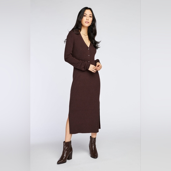 Gentle Fawn Penny Sweater Dress Espresso Medium BNWT - Picture 6 of 11